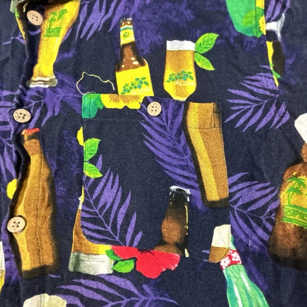 Junction West Shirt Men  Size Medium  Beer Bootle Short‎ Sleeve 2019 Adult